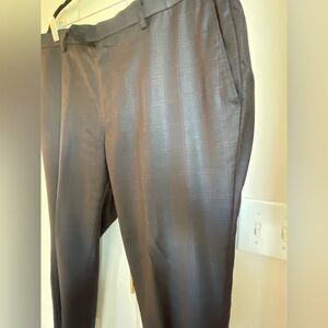 Stylish Black Plaid Pants